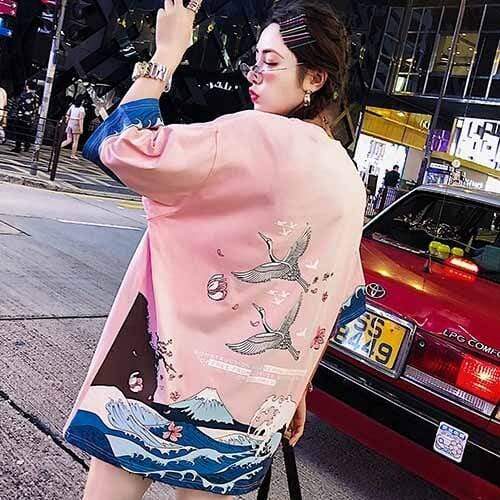 Stylish Mount Fuji</br> Japanese T-Shirt