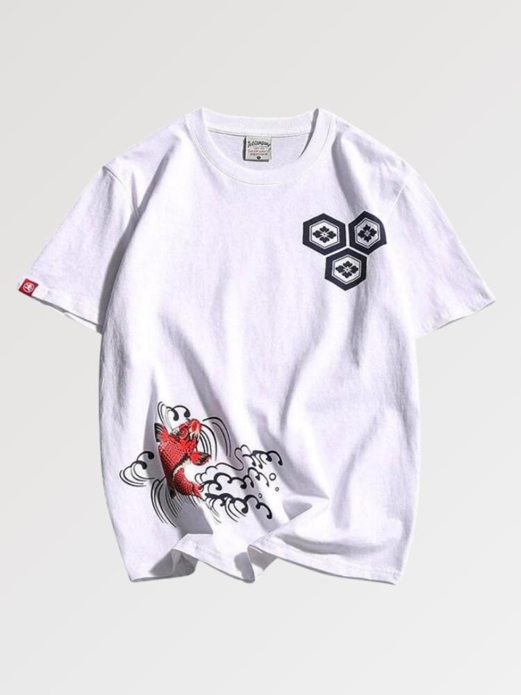 T-Shirt Carpe Japonaise 'Koyina Koi'