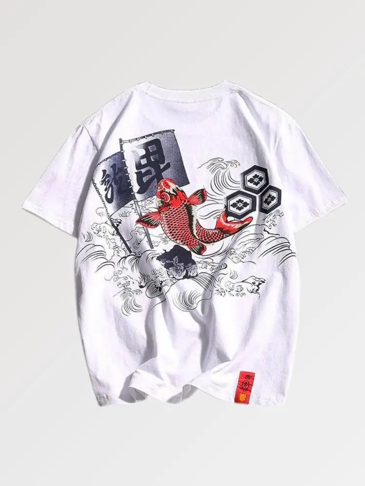 T-Shirt Carpe Japonaise 'Koyina Koi'