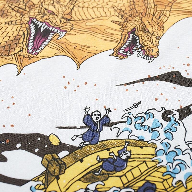 T-Shirt Dragon Japonais 'Ghidorah'