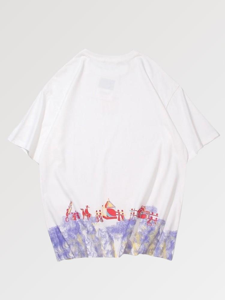 T-Shirt Estampe Japonaise 'Sayama'