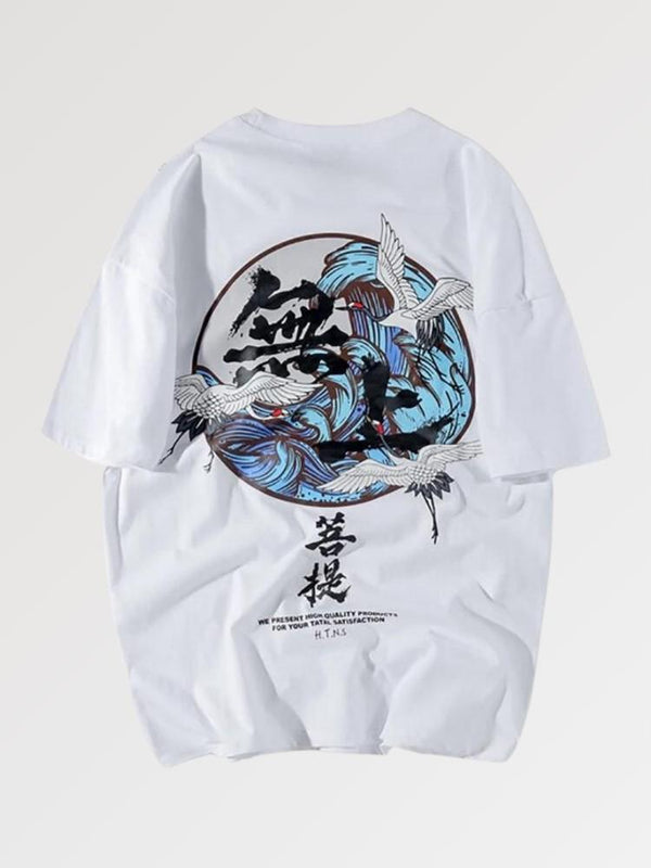 Crane Unisex T-Shirt | Japanese Temple