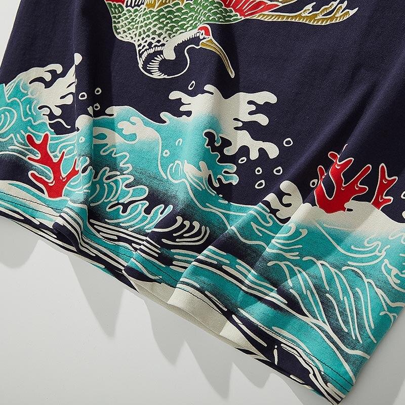 T-Shirt Oiseau Japonais 'Ginowan'