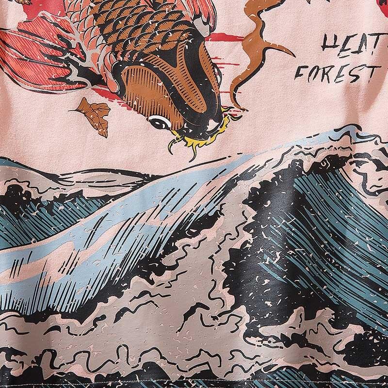 T-Shirt Style Japonais 'Kashima'