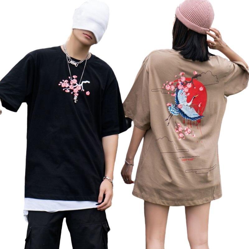 Tee Shirt Grue Japonaise 'Tsugaru'