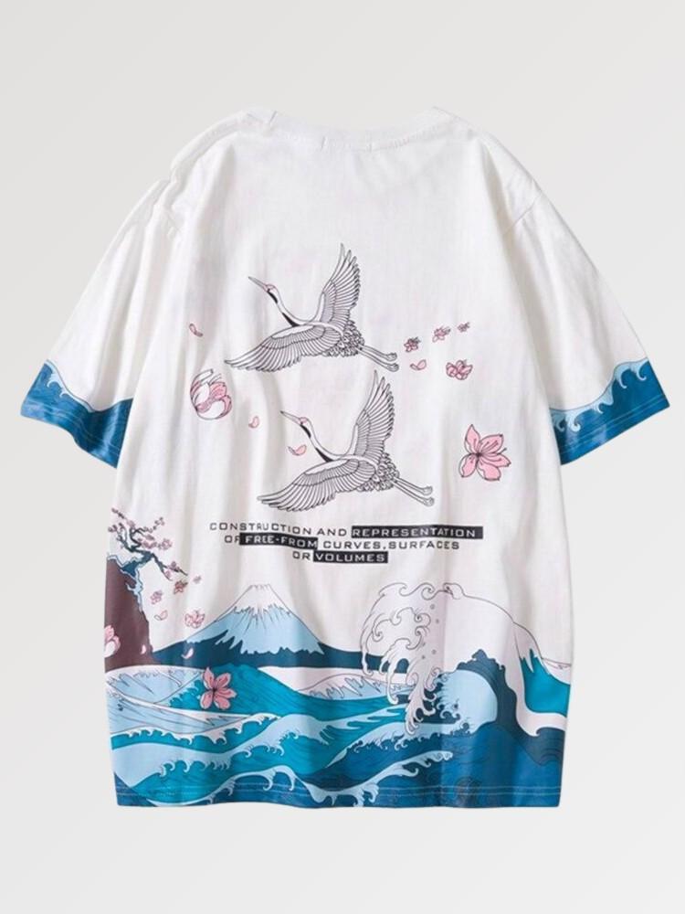 Tee Shirt Motif Japonais 'Ninomiya'