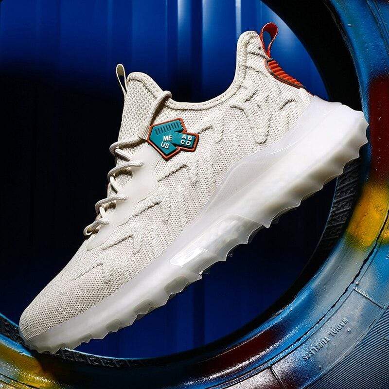 Times New Roman Fashion Breathable High Elasticity Men Sneakers 2020 Autumn Spring Hard-wearing Adult Man Casual Shoes