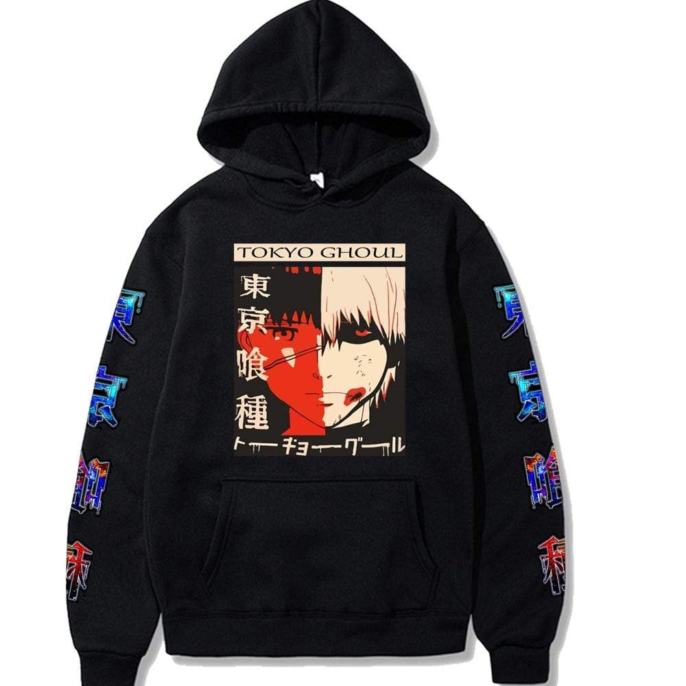Tokyo Ghoul Anime Manga Hoodie Kaneki Ken Printed Men/women Hoodie Long Sleeve Sweatshirt