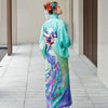 Traditional Blue Geisha </br> Women's Kimono