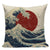 Traditional Huge wave </br> Japanese Cushion Cover