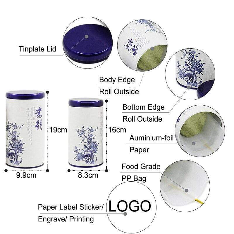 Traditional Japanese Purple Tea Box </br> Japanese Tea Box