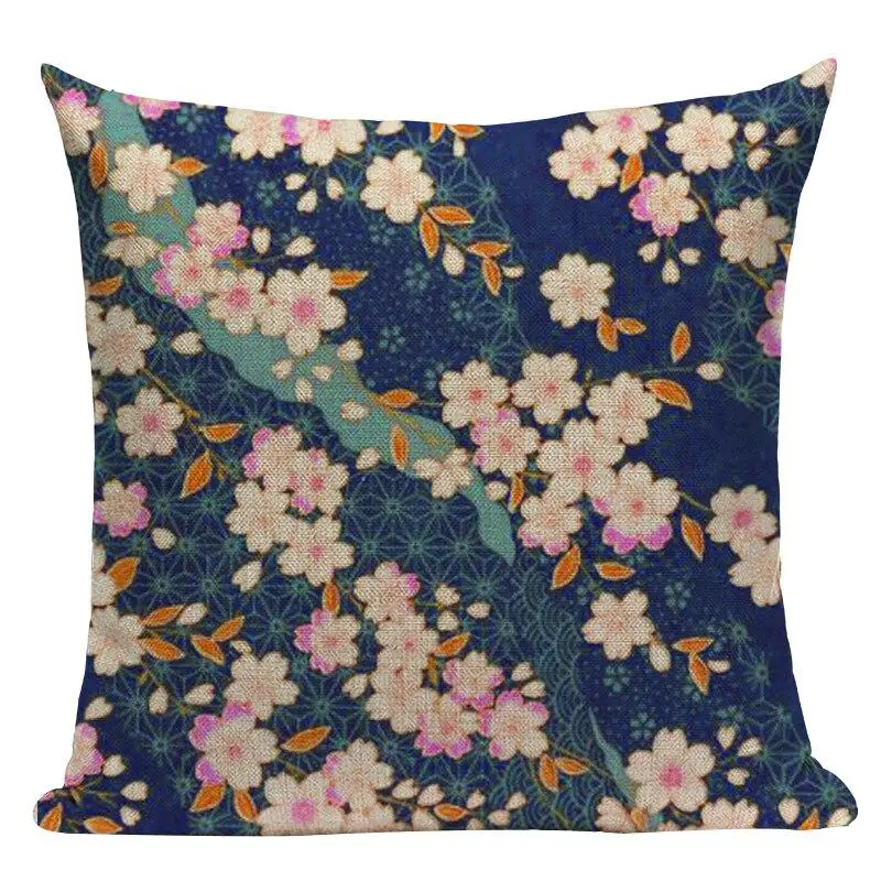 Traditional Sakura </br> Japanese Cushion Cover
