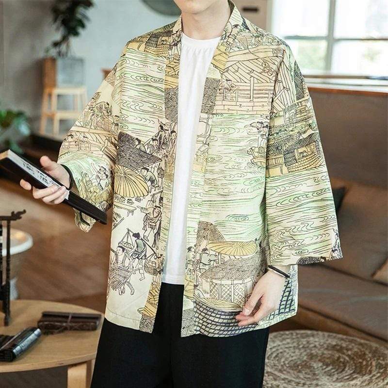 Traditional Village Kimono Jacket