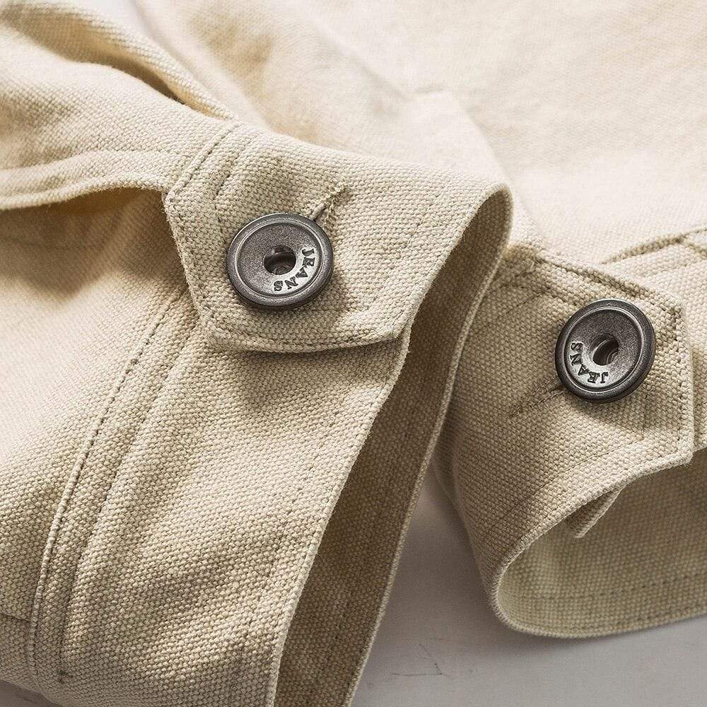 Veste en Jean Beige 'Safari x Kastudio'