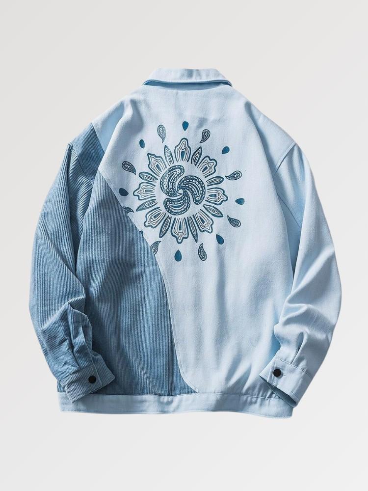 Veste en Jean Bleu Clair 'Ice 2.0'