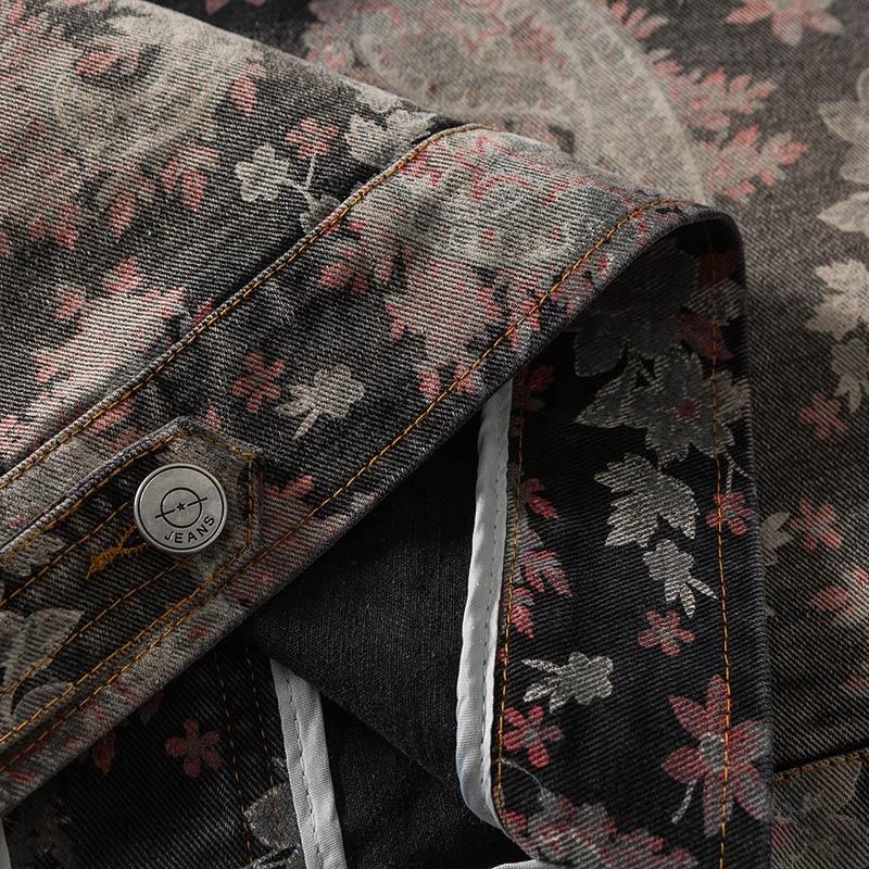 Veste en Jean Marron 'Granite Custom'