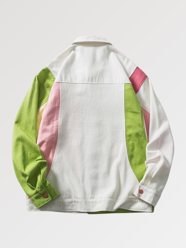 Veste Streetwear Verte 'Original Fukkuoka'