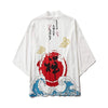 White Japanese Kimono Jacket