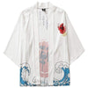 White Japanese Kimono Jacket